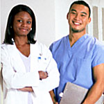 Image of a healthcare professionals
