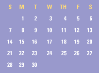 April Calendar