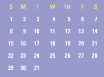 December Calendar