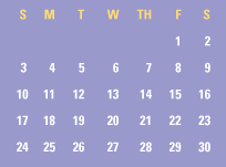 November Calendar