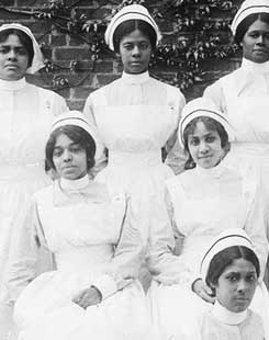Group photo of nurses