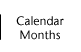 Calendar Months