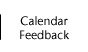 Calendar Feedback