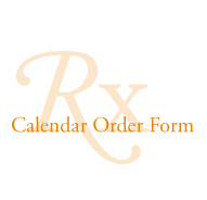 Rx Calendar Order Form