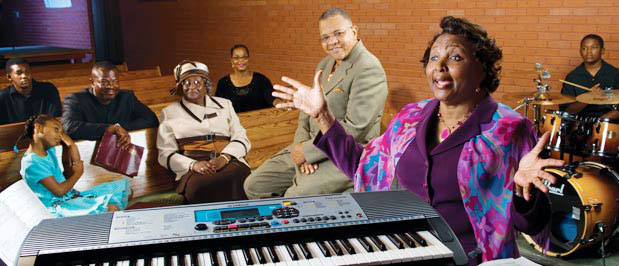 Ella Garner Jackson, R.N. and Bishop Ronnie C. Crudup, Sr.