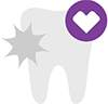 a tooth to represent Aetna Medicare’s dental network
