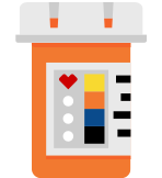 A CVS pharmacy prescription bottle.